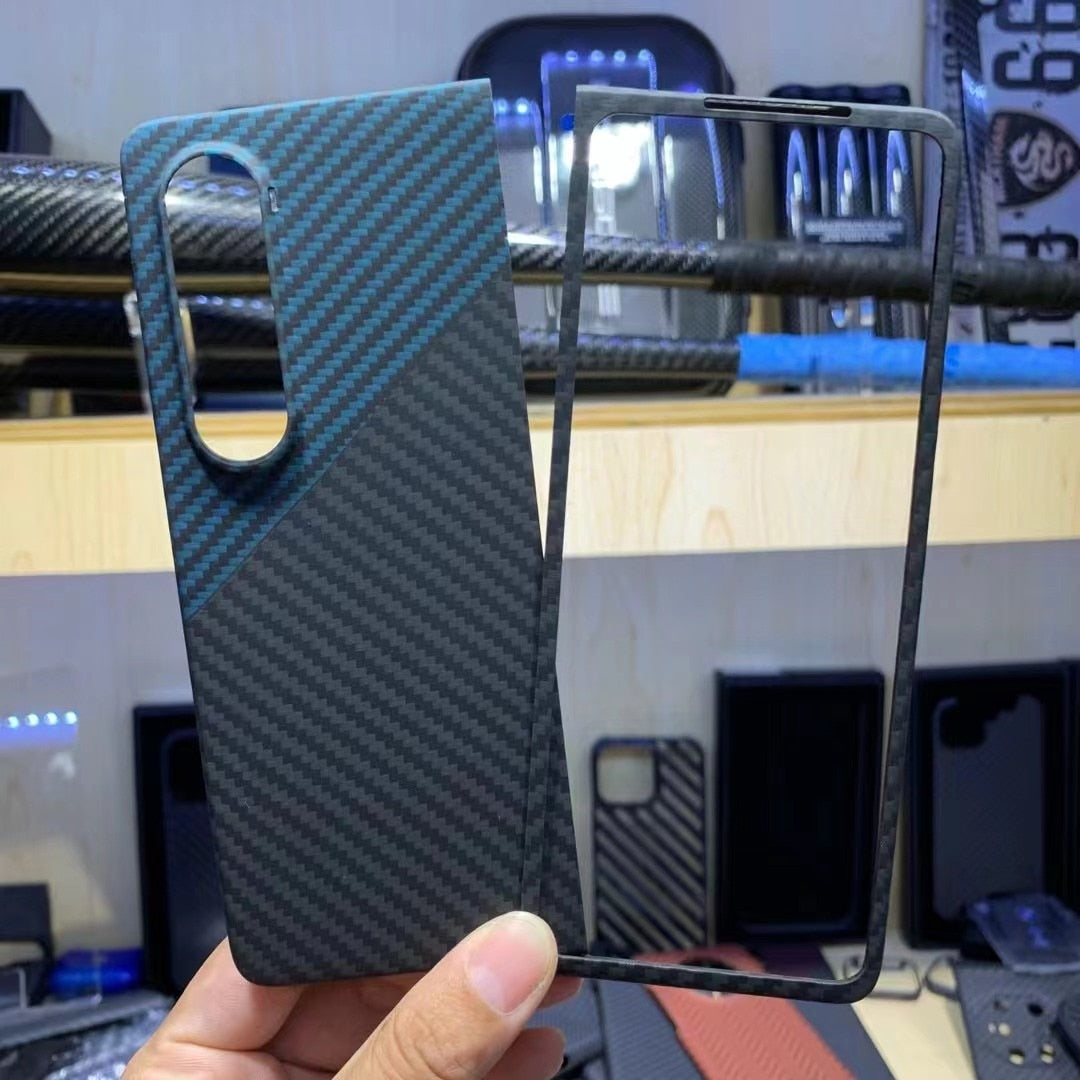 YTF-Carbon Fiber Case For Samsung Galaxy Z Fold - Premium Mobile Phone Cases from Dressmycell.com - Just $44.00! Shop now at Dressmycell.com YTF-Carbon Fiber Case For Samsung Galaxy Z Fold - Premium Mobile Phone Cases from Dressmycell.com - Just $44.00! Shop now at Dressmycell.com